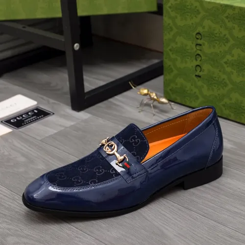 Replica Gucci Oxfords Shoes For Men #1392115 $92.00 USD for Wholesale