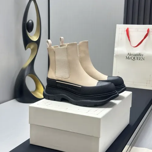 Replica Alexander McQueen Boots For Women #1392212 $128.00 USD for Wholesale