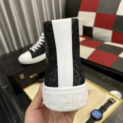 Replica Versace High Tops Shoes For Men #1392491 $80.00 USD for Wholesale