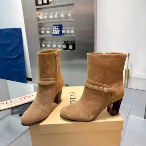 Replica Valentino Boots For Women #1392528 $145.00 USD for Wholesale