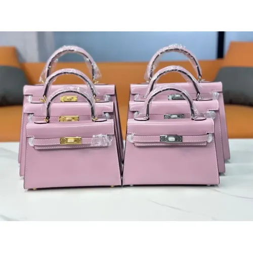 Hermes AAA Quality Handbags In Gold For Women #1392558 $88.00 USD, Wholesale Replica Hermes AAA Quality Handbags