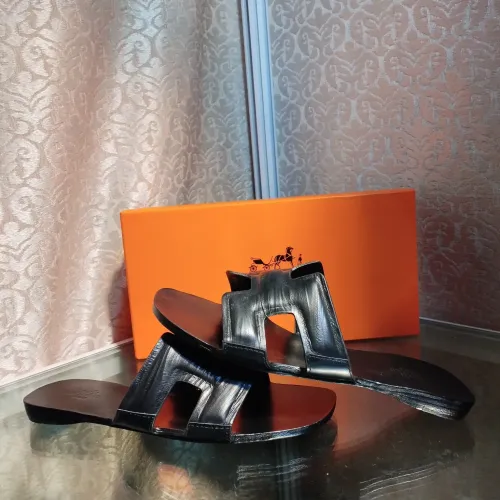 Replica Hermes Slippers For Women #1392655 $98.00 USD for Wholesale