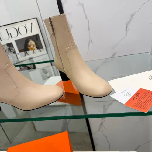 Replica Hermes Boots For Women #1392672 $145.00 USD for Wholesale