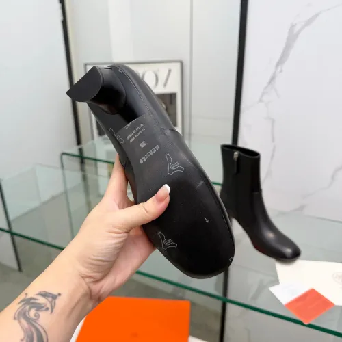 Replica Hermes Boots For Women #1392674 $145.00 USD for Wholesale