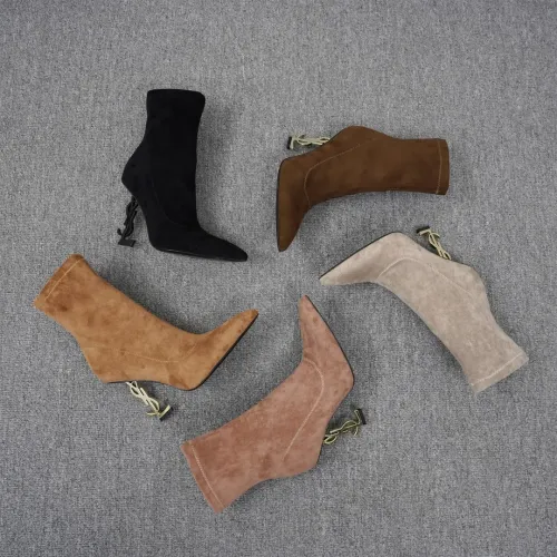Replica Yves Saint Laurent YSL Boots For Women #1392761 $118.00 USD for Wholesale