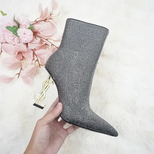 Replica Yves Saint Laurent YSL Boots For Women #1392781 $190.00 USD for Wholesale