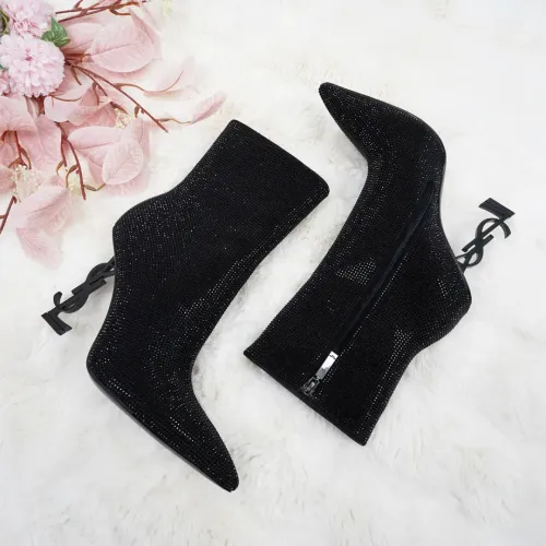 Yves Saint Laurent YSL Boots For Women #1392783 $190.00 USD, Wholesale Replica Yves Saint Laurent YSL Boots