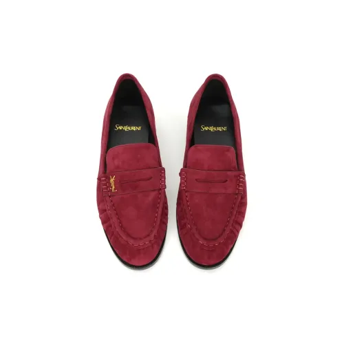 Replica Yves Saint Laurent YSL Leather Shoes For Women #1392791 $102.00 USD for Wholesale
