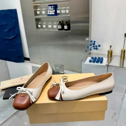 Replica Valentino Flat Shoes For Women #1392878 $105.00 USD for Wholesale