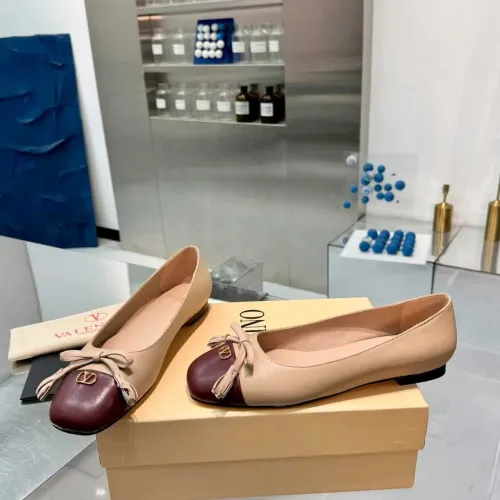Replica Valentino Flat Shoes For Women #1392879 $105.00 USD for Wholesale