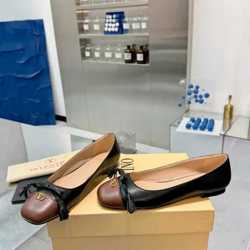 Replica Valentino Flat Shoes For Women #1392880 $105.00 USD for Wholesale