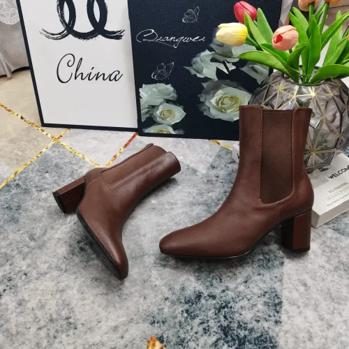 Replica Yves Saint Laurent YSL Boots For Women #1392956 $130.00 USD for Wholesale