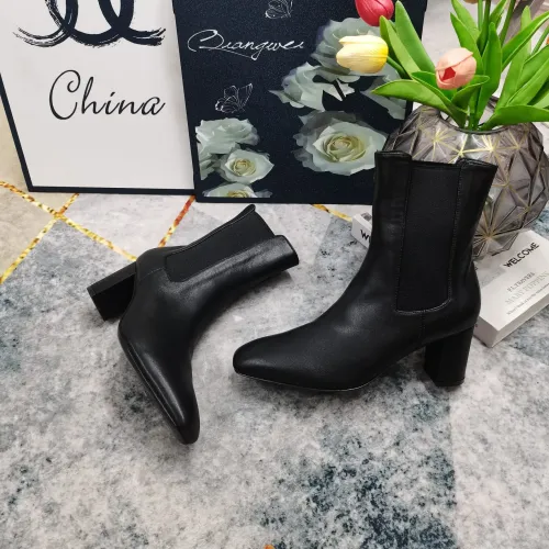 Replica Yves Saint Laurent YSL Boots For Women #1392957 $130.00 USD for Wholesale