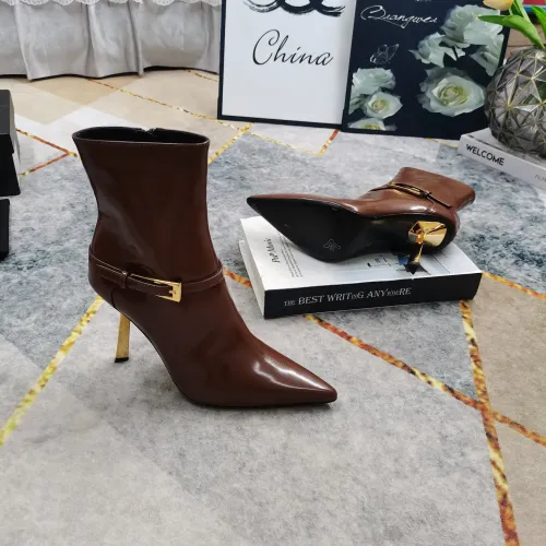 Replica Yves Saint Laurent YSL Boots For Women #1392961 $155.00 USD for Wholesale