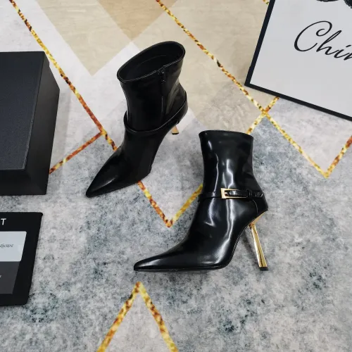 Replica Yves Saint Laurent YSL Boots For Women #1392962 $155.00 USD for Wholesale