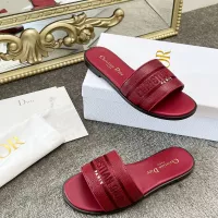 $82.00 USD Christian Dior Slippers For Women #1381996