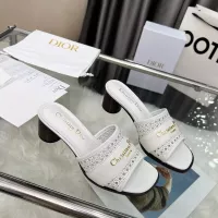 $92.00 USD Christian Dior Slippers For Women #1381998