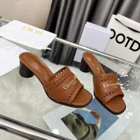 $92.00 USD Christian Dior Slippers For Women #1381999