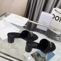 $92.00 USD Christian Dior Slippers For Women #1382000