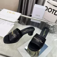 $92.00 USD Christian Dior Slippers For Women #1382000