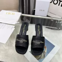 $92.00 USD Christian Dior Slippers For Women #1382000