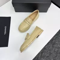 $115.00 USD Chanel Leather Shoes For Women #1382012