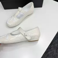 $102.00 USD Chanel Flat Shoes For Women #1382023
