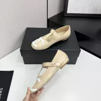 $102.00 USD Chanel Flat Shoes For Women #1382024
