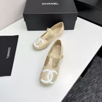 $102.00 USD Chanel Flat Shoes For Women #1382024