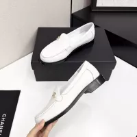 $108.00 USD Chanel Leather Shoes For Women #1382028