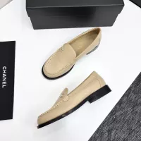 $108.00 USD Chanel Leather Shoes For Women #1382030