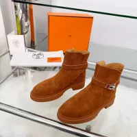 $100.00 USD Hermes Boots For Women #1382114