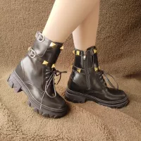 $125.00 USD Valentino Boots For Women #1382176