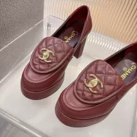 $102.00 USD Chanel High-Heeled Shoes For Women #1382187