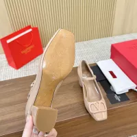 $100.00 USD Valentino High-Heeled Shoes For Women #1382260
