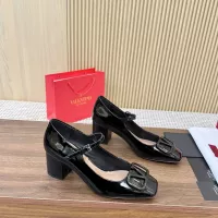 $100.00 USD Valentino High-Heeled Shoes For Women #1382261
