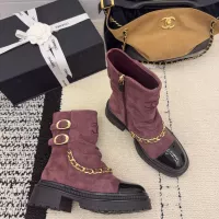 $145.00 USD Chanel Boots For Women #1382311