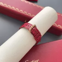 $172.00 USD Cartier AAA Quality Watches In Rose Gold For Women #1382423