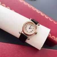 $172.00 USD Cartier AAA Quality Watches In Rose Gold For Women #1382432
