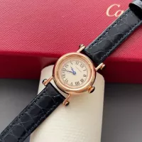 $172.00 USD Cartier AAA Quality Watches In Rose Gold For Women #1382434