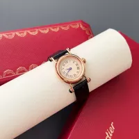 $172.00 USD Cartier AAA Quality Watches In Rose Gold For Women #1382434