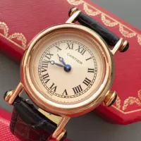 $172.00 USD Cartier AAA Quality Watches In Rose Gold For Women #1382434