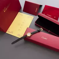 $172.00 USD Cartier AAA Quality Watches In Gold For Women #1382435