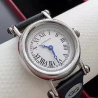$135.00 USD Cartier AAA Quality Watches In Black For Women #1382438