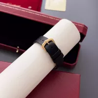 $135.00 USD Cartier AAA Quality Watches In Black For Women #1382442