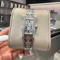$185.00 USD Cartier AAA Quality Watches For Women #1382501