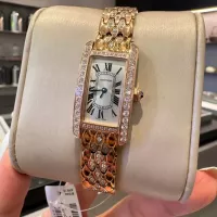 $195.00 USD Cartier AAA Quality Watches For Women #1382502