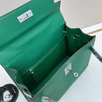 $92.00 USD Hermes AAA Quality Handbags For Women #1384816