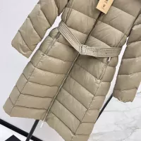 $261.16 USD Burberry Down Feather Coat Long Sleeved For Women #1387257