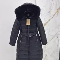 $261.16 USD Burberry Down Feather Coat Long Sleeved For Women #1387258